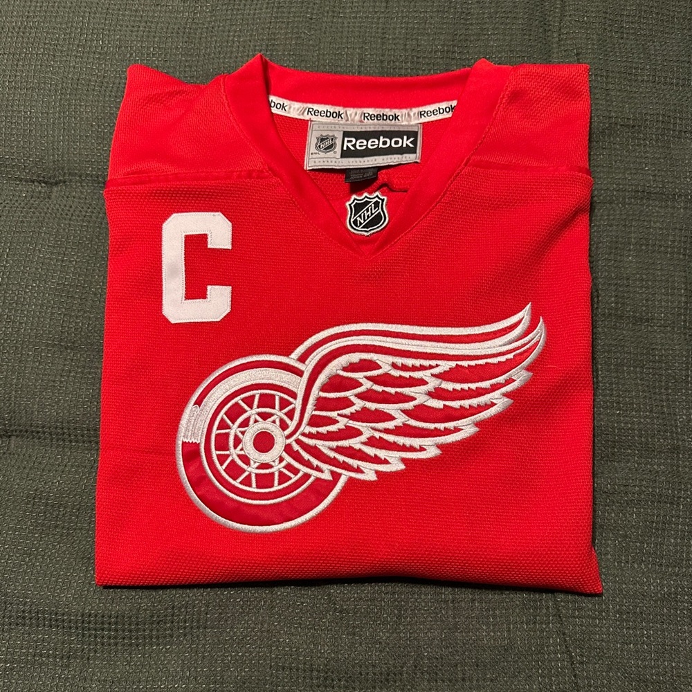 Reebok Detroit Red Wings Zetterberg Jersey Yourth L/XL